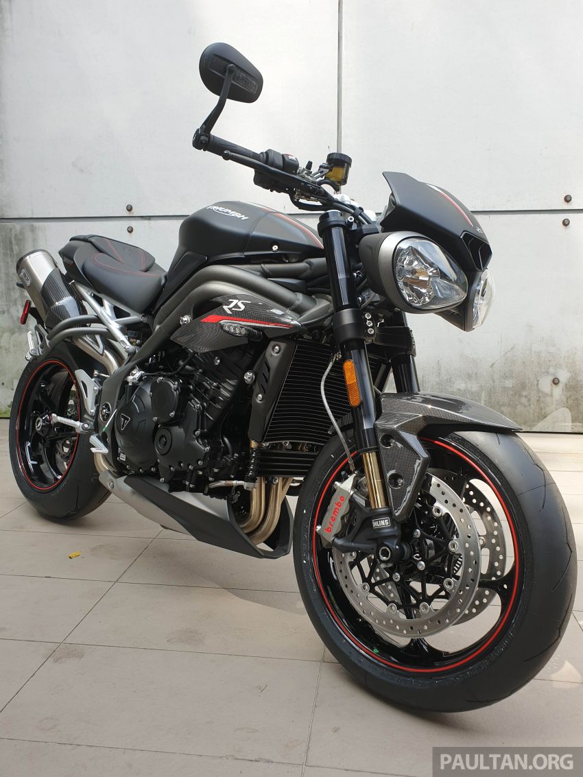 2019 Triumph Speed Triple 1050 RS in Malaysia – RM109,900 excluding road tax, by special order only 944646