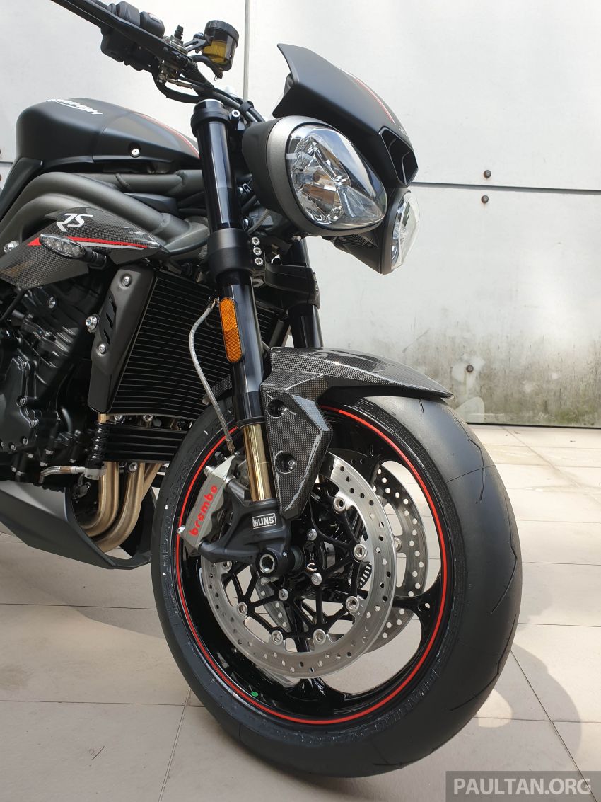 2019 Triumph Speed Triple 1050 RS in Malaysia – RM109,900 excluding road tax, by special order only 944647