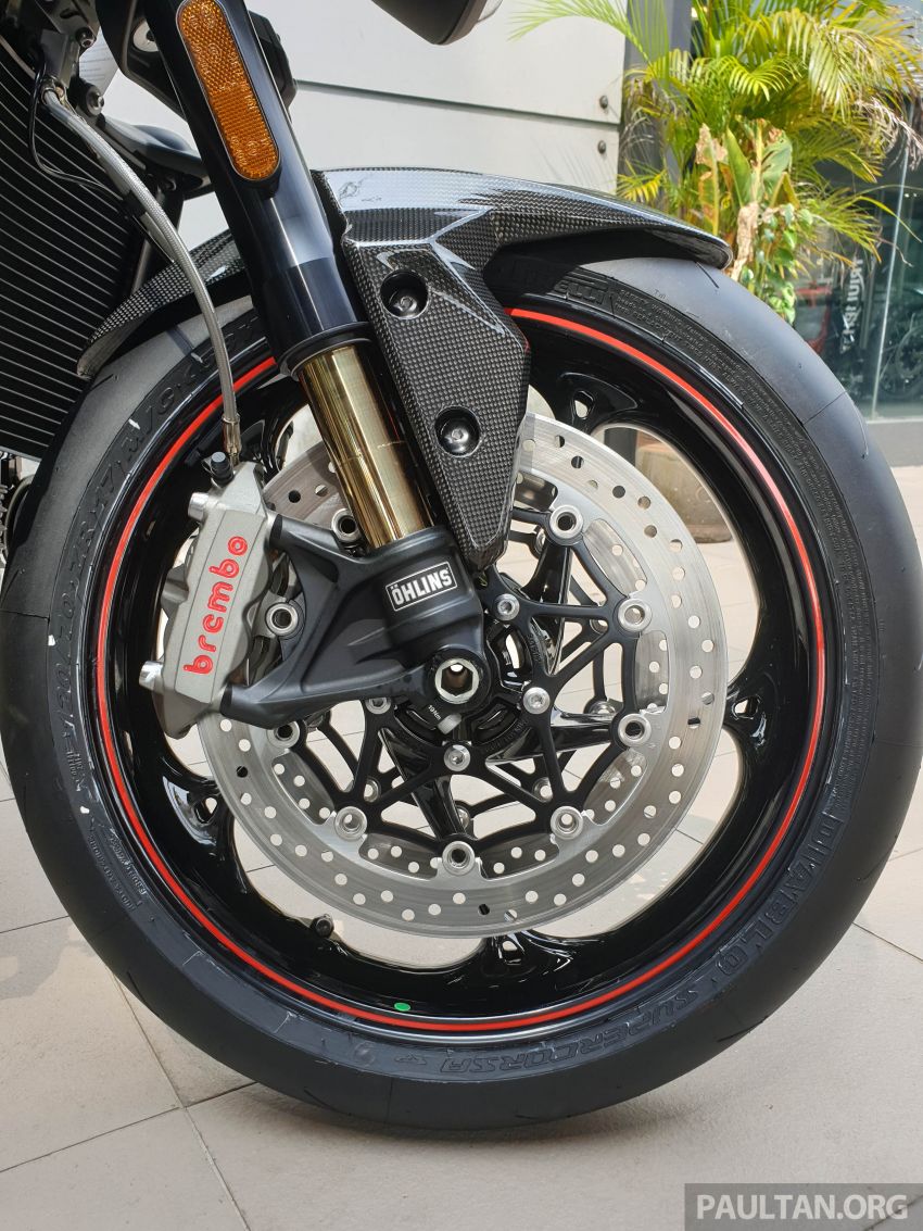 2019 Triumph Speed Triple 1050 RS in Malaysia – RM109,900 excluding road tax, by special order only 944648