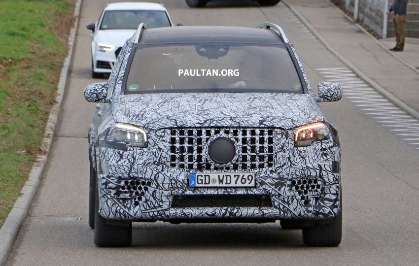 SPIED: Mercedes-AMG GLS63 spotted – 600 hp V8? 951778