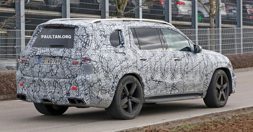 SPIED: Mercedes-AMG GLS63 spotted – 600 hp V8? 951784