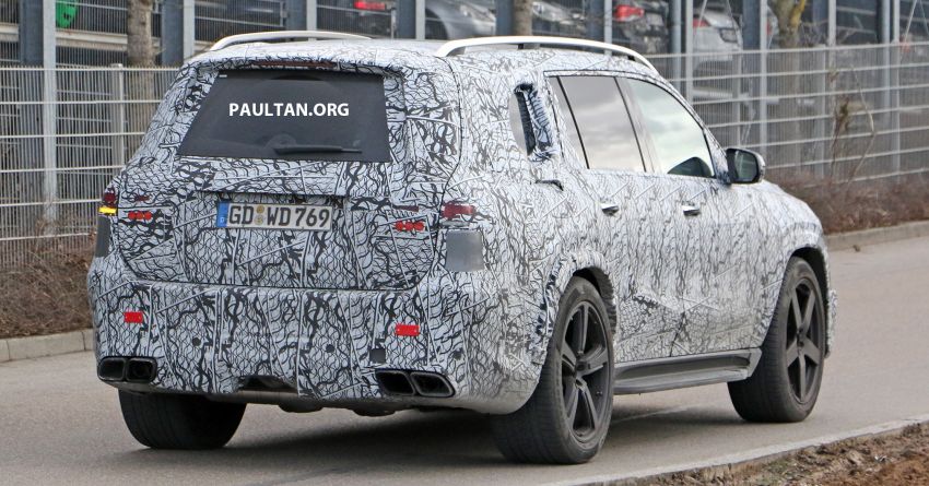 SPIED: Mercedes-AMG GLS63 spotted – 600 hp V8? 951786