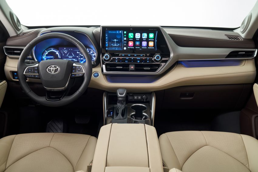 2020 Toyota Highlander debuts at NYIAS – three-row SUV gains TNGA platform, 3.5L V6 and 2.5L hybrid Image #948727