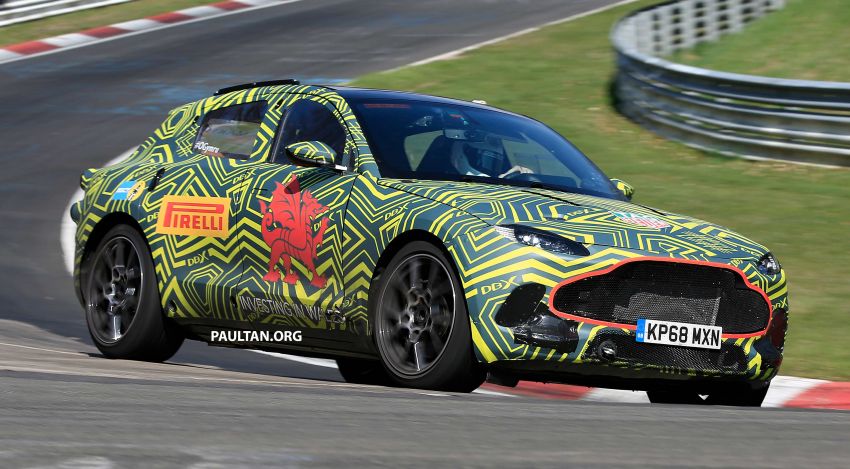 SPYSHOTS: Aston Martin DBX on test – interior seen 952990