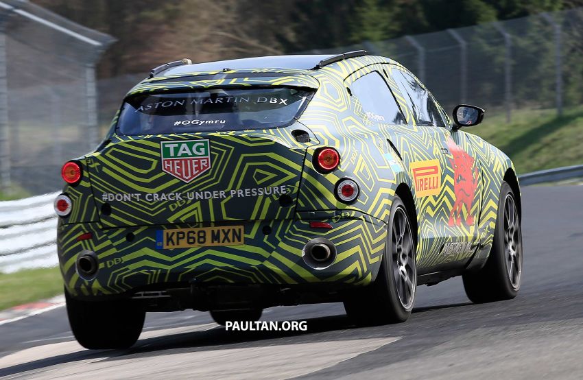 SPYSHOTS: Aston Martin DBX on test – interior seen 952993