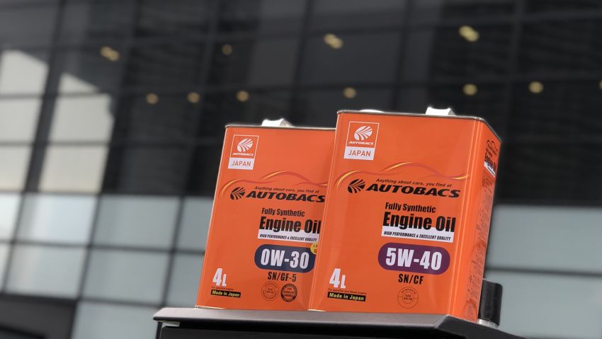 Minyak enjin sintetik penuh Autobacs kini di Malaysia, empat gred, semi-sintetik akan tiba pada Q3 2019 953769