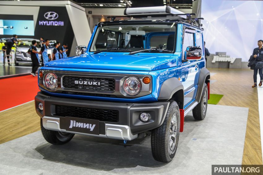 Bangkok 2019: Suzuki Jimny masuk pasaran Thai, harga bermula RM199k hingga RM212k, CBU Jepun 940925
