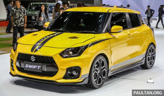 Bangkok 2019: Suzuki Swift Sport, inspirasi halo car