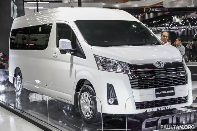 Bangkok 2019: Toyota Commuter baru berenjin 2.8L