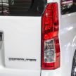 Bangkok 2019: New Toyota Commuter passenger van
