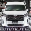 Bangkok 2019: New Toyota Commuter passenger van