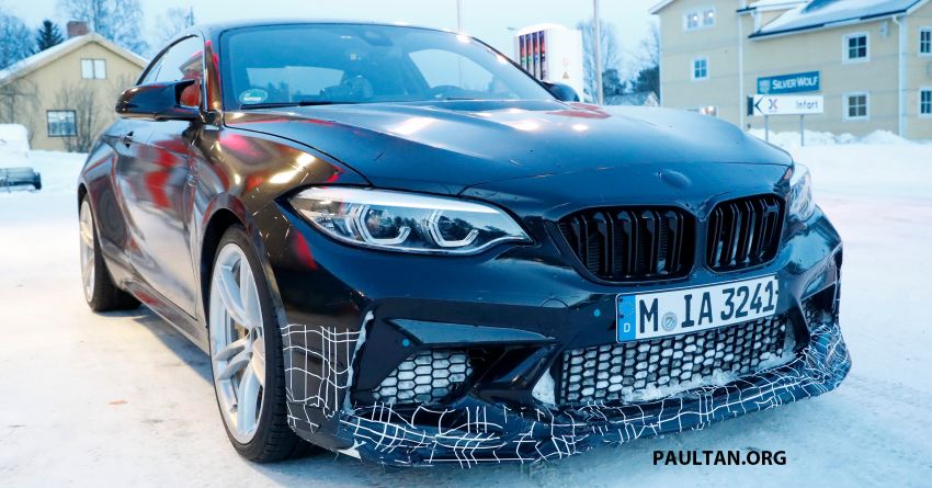 SPYSHOT: F87 BMW M2 CS manual seen up close! 941353