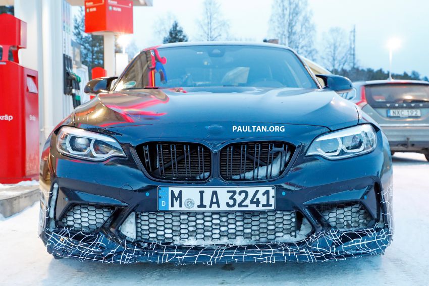 SPYSHOT: F87 BMW M2 CS manual seen up close! 941345