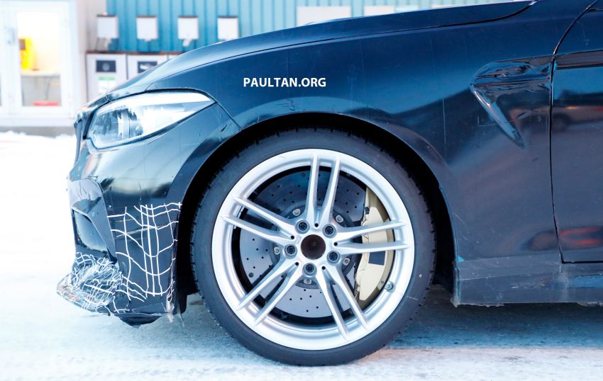 SPYSHOT: F87 BMW M2 CS manual seen up close! 941347
