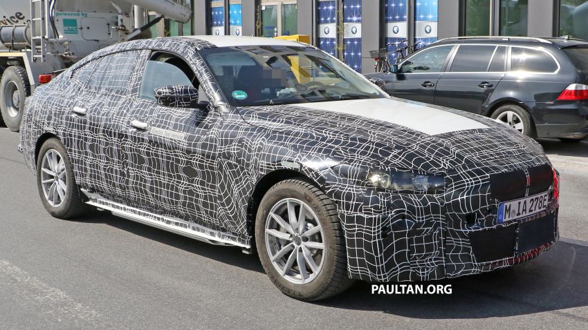 SPYSHOTS: BMW i4 electric sedan seen inside and out 954916