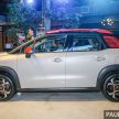Citroen C3 Aircross launched in Malaysia – RM116k