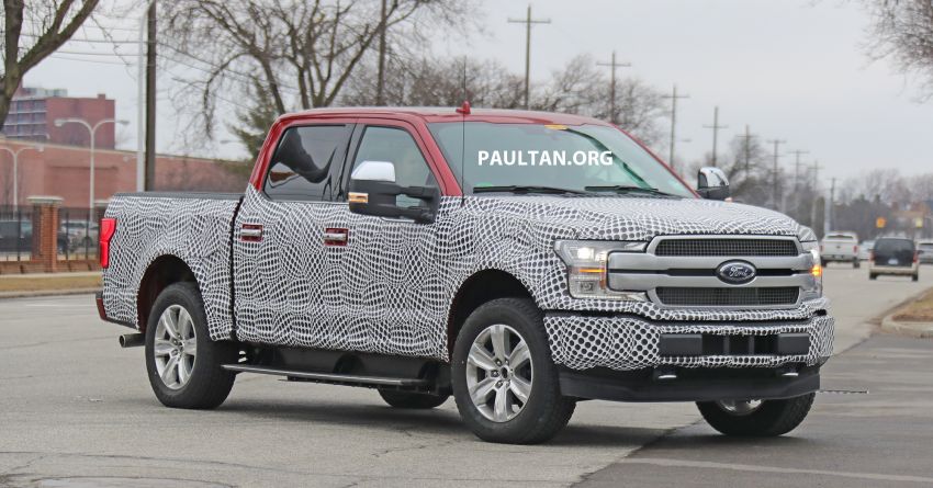 SPIED: Ford F-150 EV – all electric pick-up truck seen? Image #943622