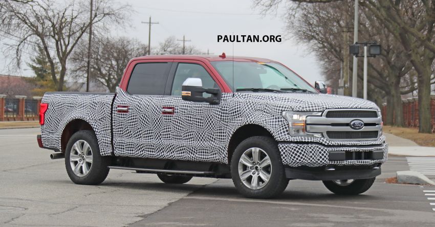 SPIED: Ford F-150 EV – all electric pick-up truck seen? 943623