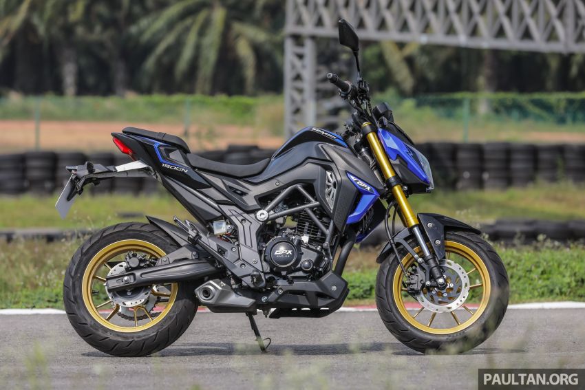 VIDEO: GPX Racing Demon 150GR and 150GN – 150 cc, 14″ wheels, from Thailand, priced from RM9,800 942742