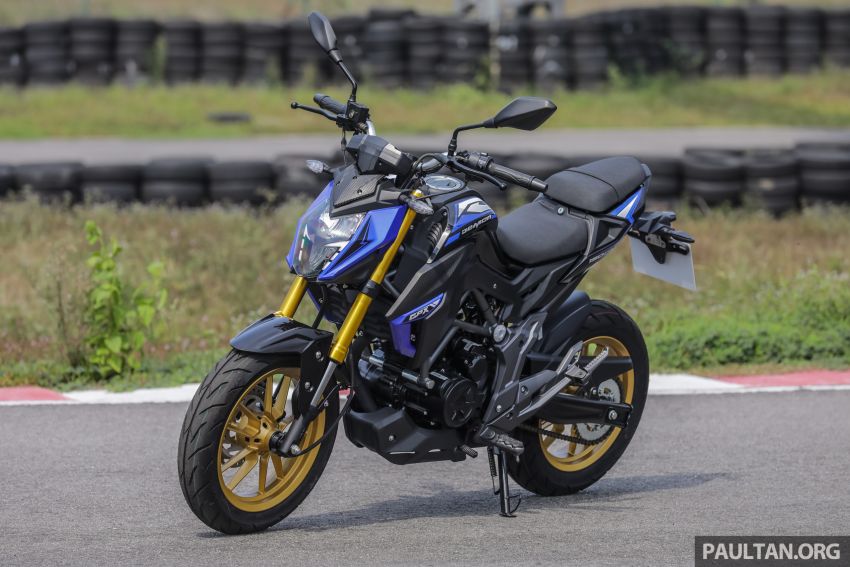 VIDEO: GPX Racing Demon 150GR and 150GN – 150 cc, 14″ wheels, from Thailand, priced from RM9,800 942735