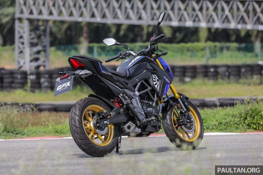 VIDEO: GPX Racing Demon 150GR and 150GN – 150 cc, 14″ wheels, from Thailand, priced from RM9,800 942738