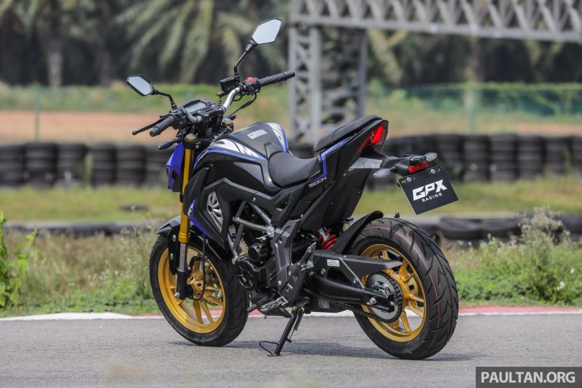 VIDEO: GPX Racing Demon 150GR and 150GN – 150 cc, 14″ wheels, from Thailand, priced from RM9,800 942740