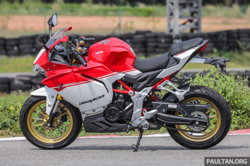 VIDEO: GPX Racing Demon 150GR and 150GN – 150 cc, 14″ wheels, from Thailand, priced from RM9,800 942756