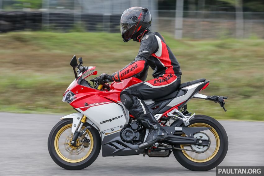 VIDEO: GPX Racing Demon 150GR and 150GN – 150 cc, 14″ wheels, from Thailand, priced from RM9,800 942763