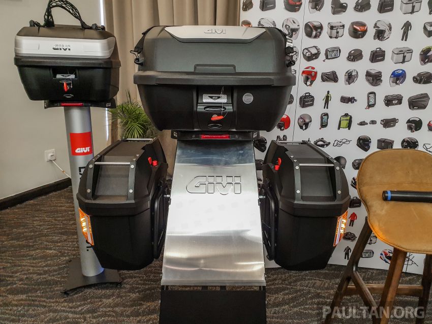 Givi lancar kotak barangan B270N dan G12 – bakal masuk pasaran, harga anggaran RM185 dan RM106 941125