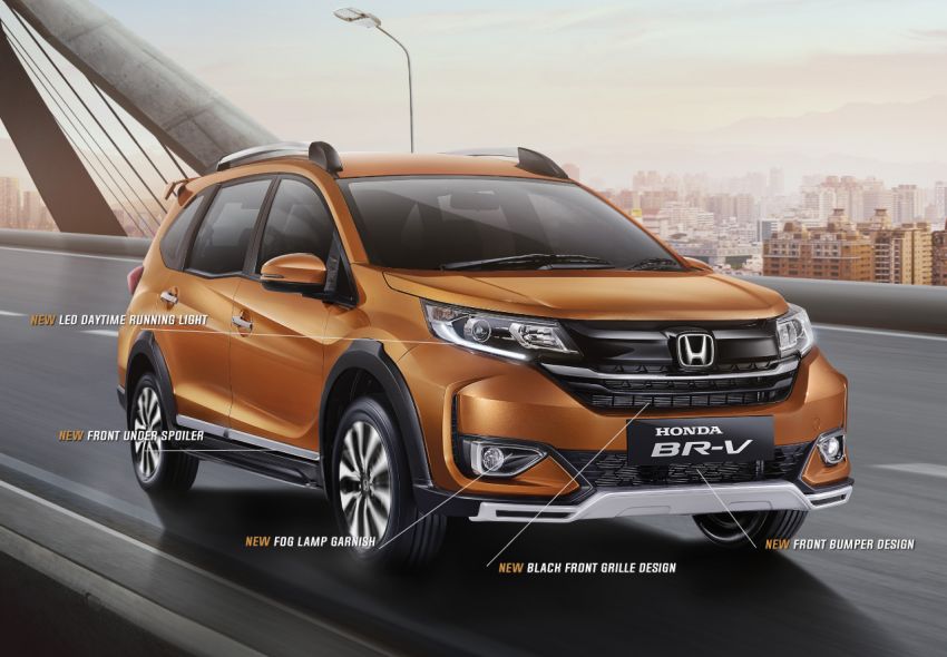 Honda BR-V 2019 facelift dilancarkan di Indonesia 953698