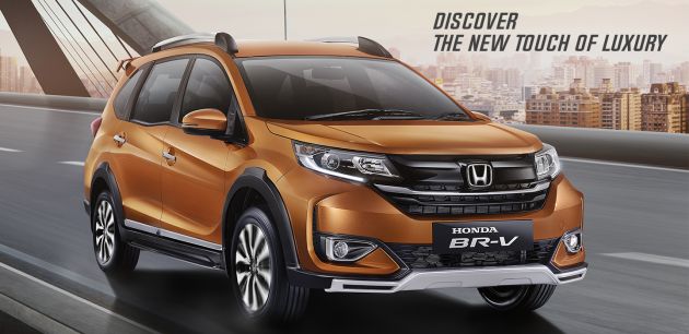 Honda BR-V 2019 facelift dilancarkan di Indonesia
