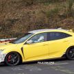 SPYSHOT: Honda Civic Type R facelift diuji di Nürburgring – tampil dengan tiga rupa berbeza