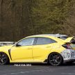 SPYSHOT: Honda Civic Type R facelift diuji di Nürburgring – tampil dengan tiga rupa berbeza