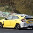 SPYSHOT: Honda Civic Type R facelift diuji di Nürburgring – tampil dengan tiga rupa berbeza