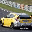 SPYSHOT: Honda Civic Type R facelift diuji di Nürburgring – tampil dengan tiga rupa berbeza
