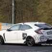 SPYSHOT: Honda Civic Type R facelift diuji di Nürburgring – tampil dengan tiga rupa berbeza