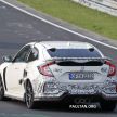 SPYSHOT: Honda Civic Type R facelift diuji di Nürburgring – tampil dengan tiga rupa berbeza