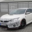 SPYSHOT: Honda Civic Type R facelift diuji di Nürburgring – tampil dengan tiga rupa berbeza