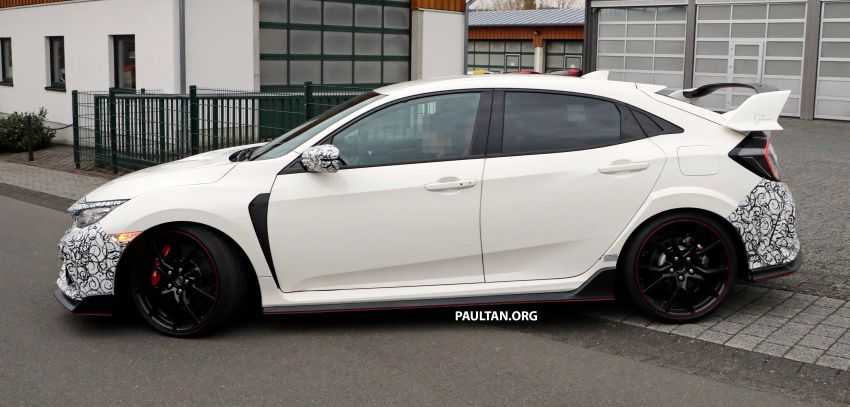 SPYSHOTS: FK8 Honda Civic Type R facelift on test 953935