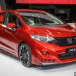 Honda Jazz Mugen at the Malaysia Autoshow 2019