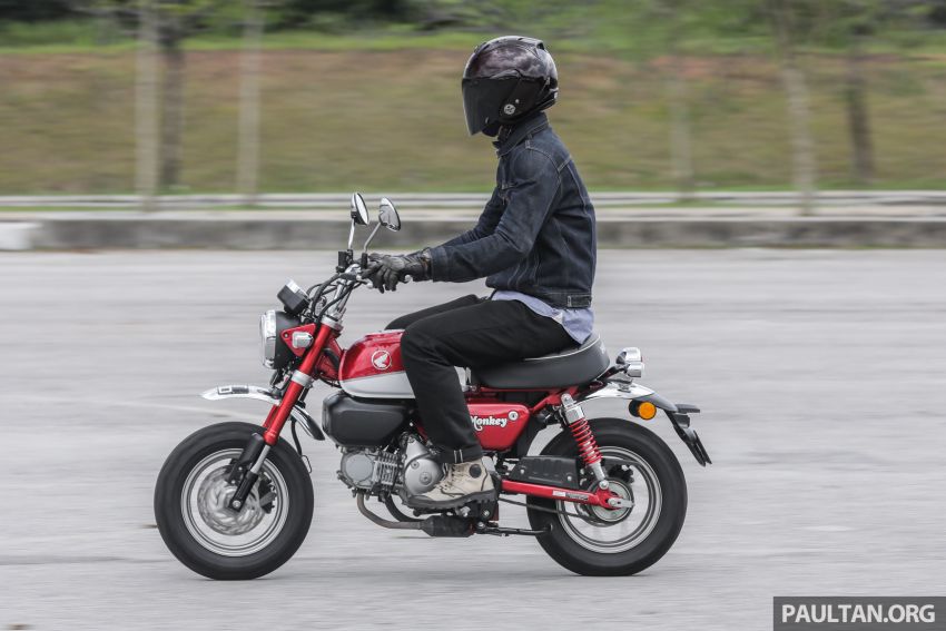 TUNGGANG UJI: Honda Monkey – mesin keriangan 944339