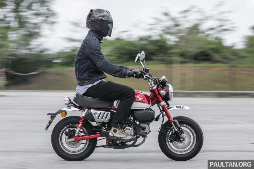 TUNGGANG UJI: Honda Monkey – mesin keriangan 944341