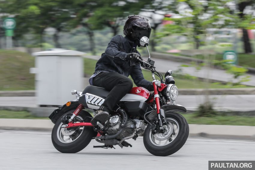 TUNGGANG UJI: Honda Monkey – mesin keriangan 944343