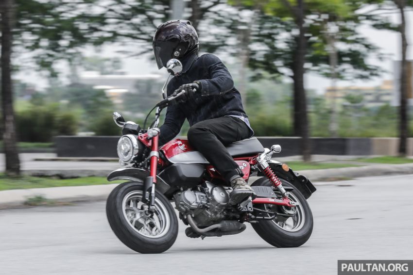 TUNGGANG UJI: Honda Monkey – mesin keriangan 944344
