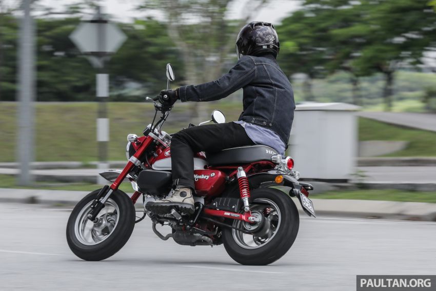 TUNGGANG UJI: Honda Monkey – mesin keriangan 944346