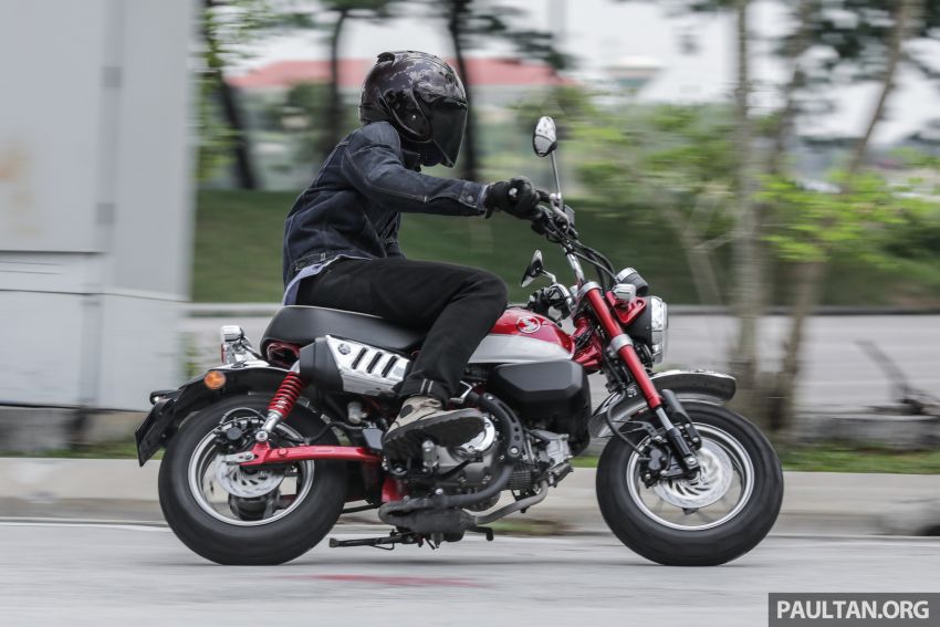 TUNGGANG UJI: Honda Monkey – mesin keriangan 944347