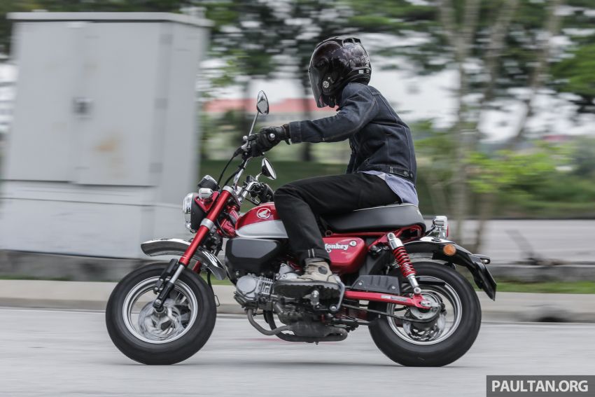 TUNGGANG UJI: Honda Monkey – mesin keriangan 944348