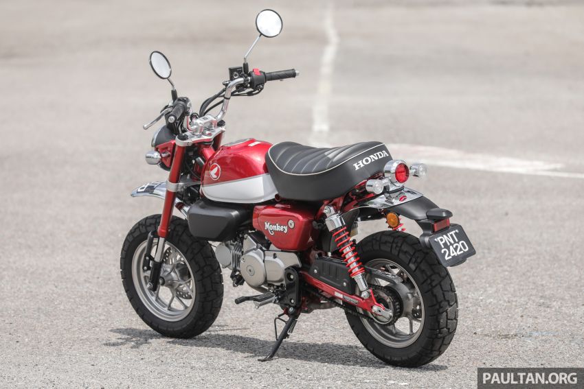 TUNGGANG UJI: Honda Monkey – mesin keriangan 944293