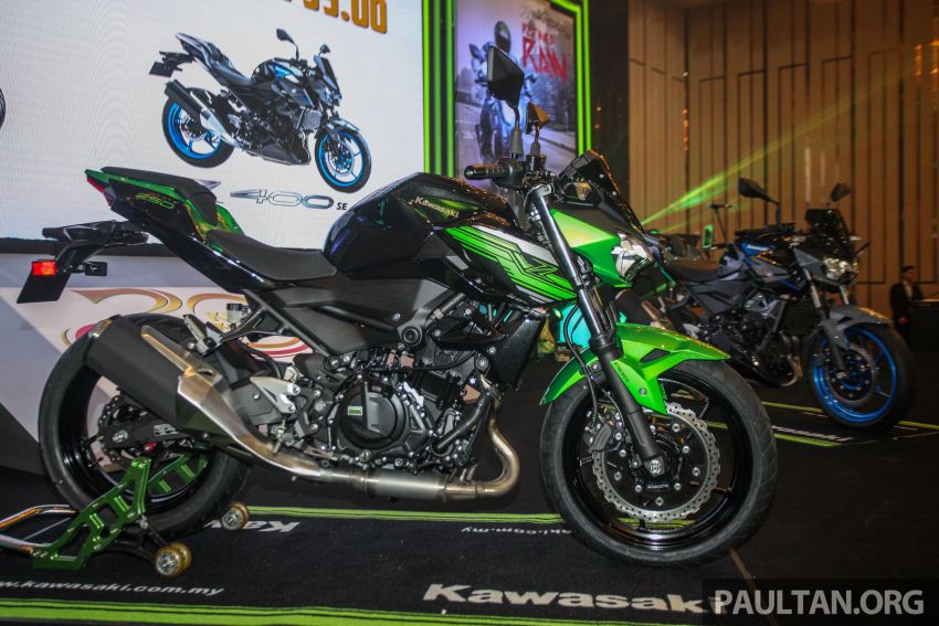 2019 Kawasaki Z400 SE ABS and Z250 ABS launched in Malaysia – RM28,755 and RM21,998, respectively 952141