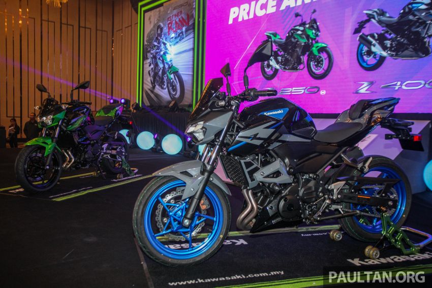2019 Kawasaki Z400 SE ABS and Z250 ABS launched in Malaysia – RM28,755 and RM21,998, respectively 952194